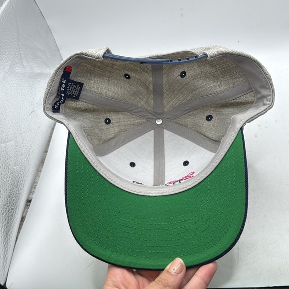 Sport-Tek Gray Blue Snapback Cap Miller Lite Beer J Balvin Latin Music Neon - Picture 6 of 10